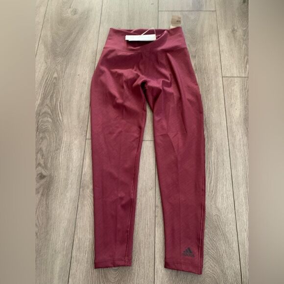 Adidas woman’s 7/8 length tights high rise - Picture 1 of 6